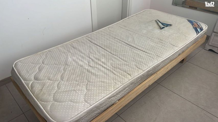 מיטה יחיד +מזרון