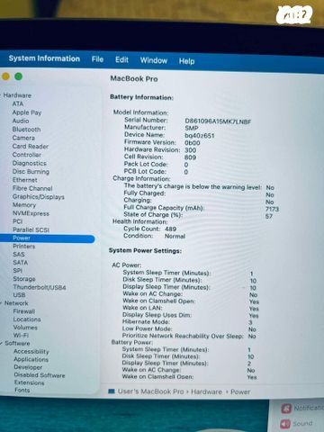 Macbook pro 16