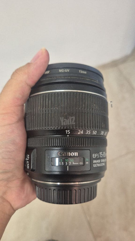 עדשת מצלמה Canon 15–85mm
