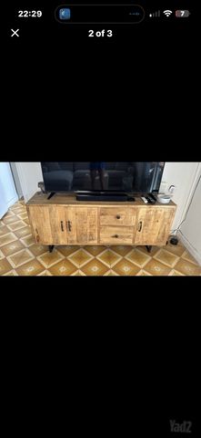 מזנון שידת עץ מלא sideboard