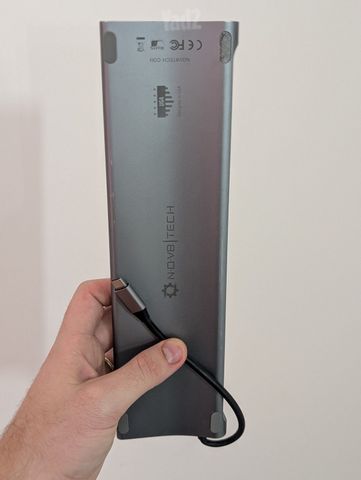 תחנת עגינה NOV8TECH USB-C
