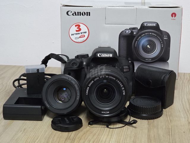 Canon EOS 800D - ערכת צילום