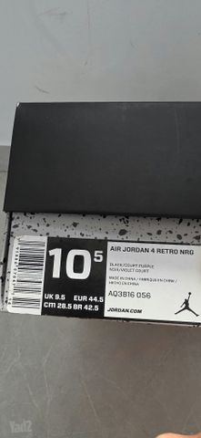 Jordan 4 Raptors OVO 44.5