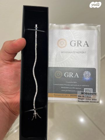 צמיד טניס בשיבוץ באיכות גבוהה