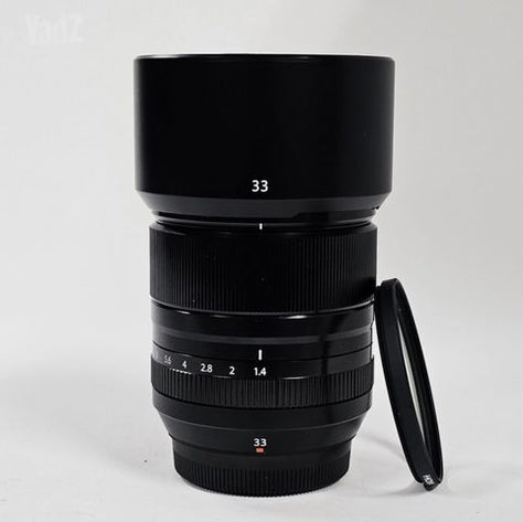 Fujifilm 33mm f/1.4 + פילטר