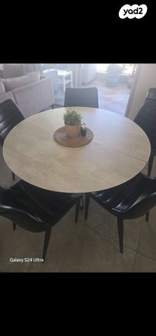 שולחן פינת אוכל עגול נפתח
