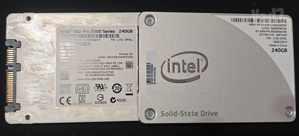 SSD SATA Intel Pro 2500 240GB