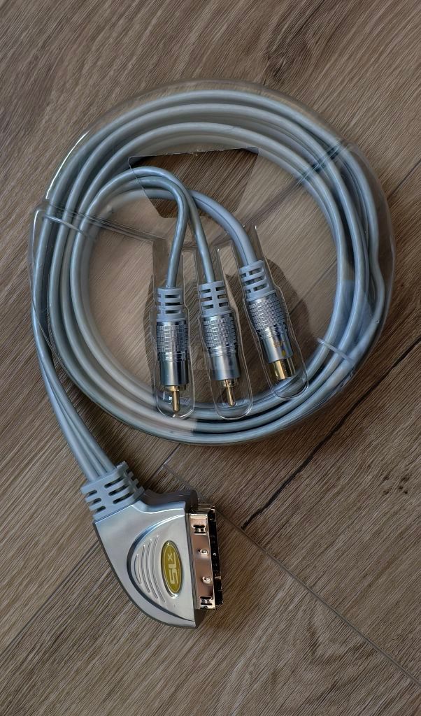 Philex SLX scart to 3 phono