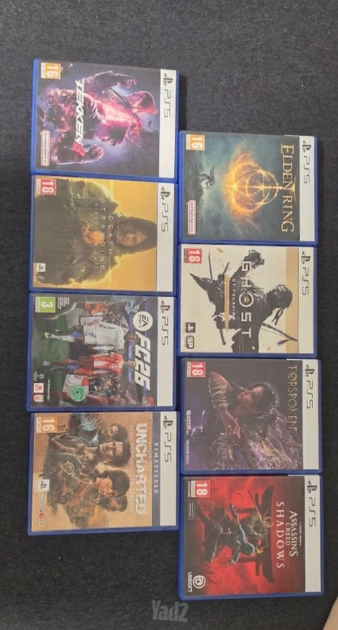 משחקים לps5