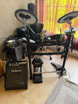 Roland TD-15 + מגבר