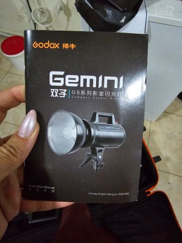 קיט תאורת Godox Gemini GS400