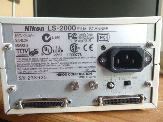 Nikon LS-2000 + MA20 + SA20