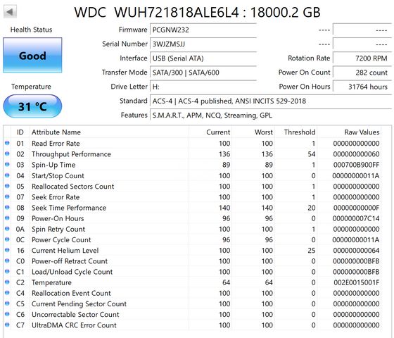 קשיח Western Digital 18TB