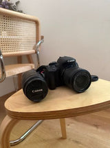 Canon 700D + 2 עדשות