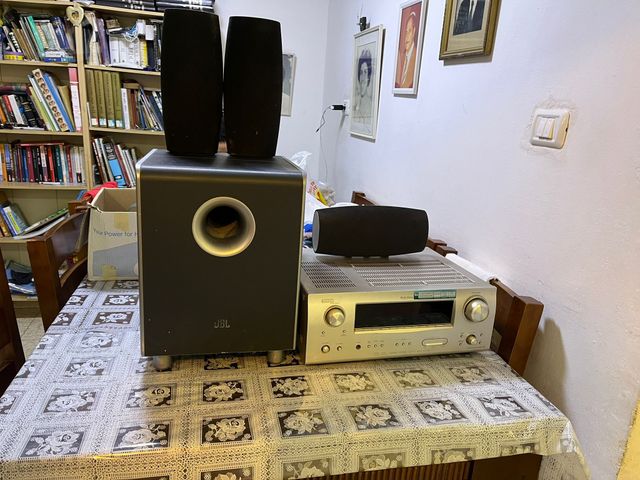 סט קולנוע 5.1 Denon + JBL