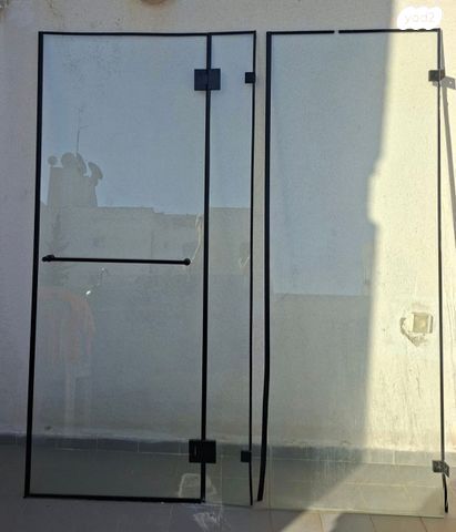 Porte de douche en verre