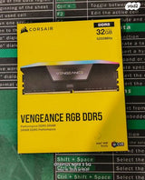 DDR5 5200MHz Corsair 32GB