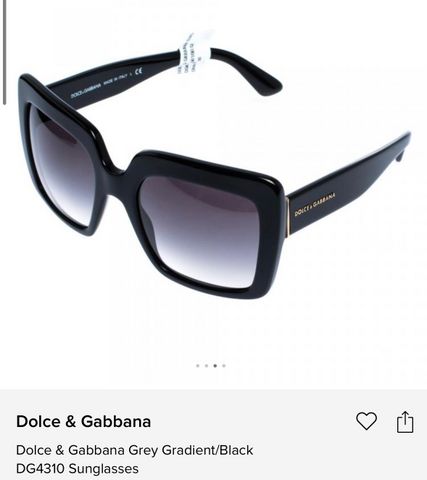 משקפי שמש Dolce  Gabanna