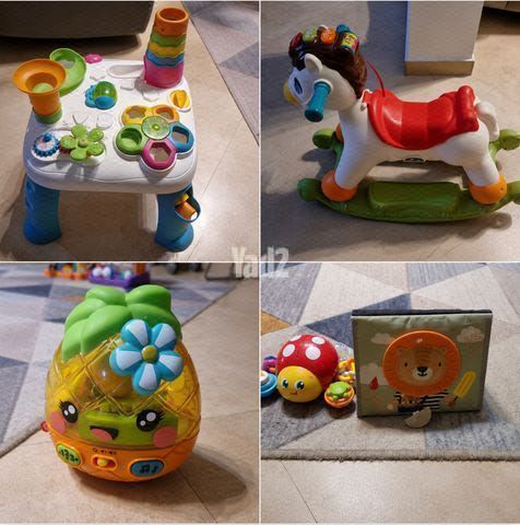 מגון צעצועים במצב מצויין