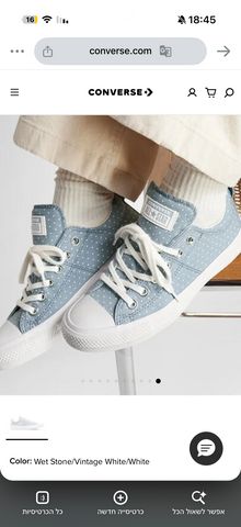 נעלי all star חדשים!!