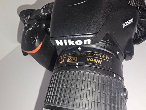 Nikon D3500 + 18-55 AF-P VR