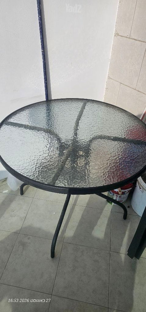 שולחן מרפסת