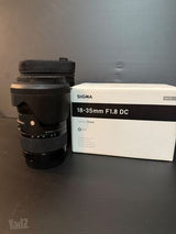 Sigma18-35mm f/1.8 DC HSM Art