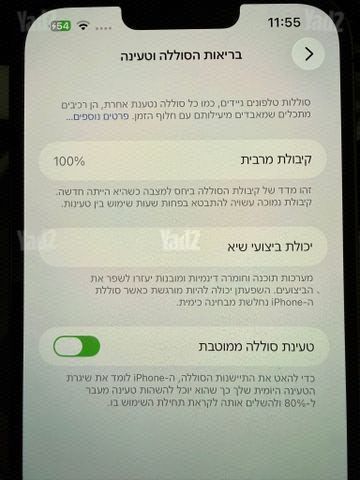 איפון 13 פרו מקס 128