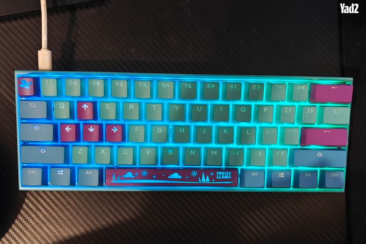 מקלדת Ducky Frozen Llama