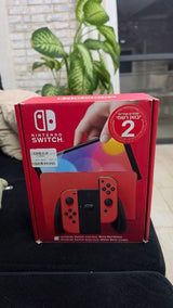 Nintendo switch mario red