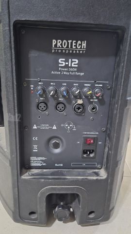רמקול מוגבר PROTECH S12