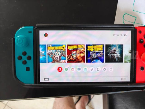 Nintendo switch oled עם משחקים