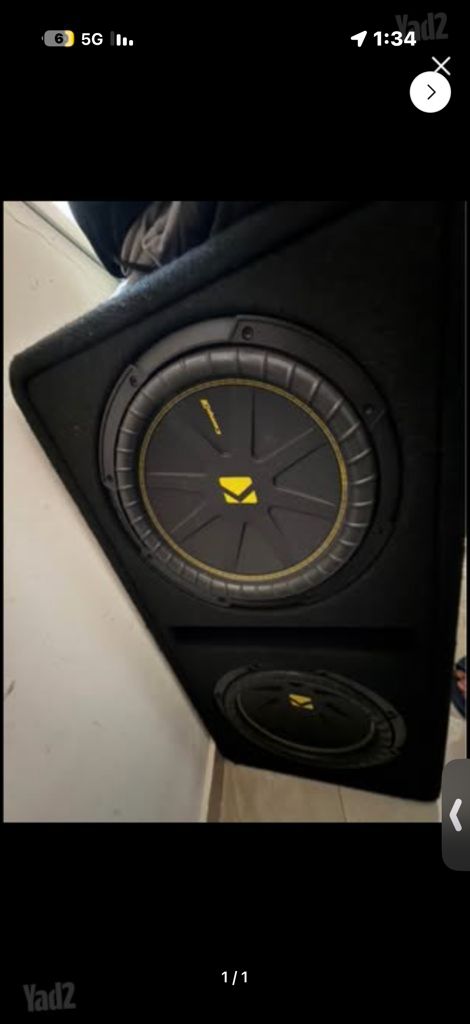 סאב כפול Kicker 600 rms
