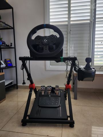 Logitech G923 + שיפטר + סטנד