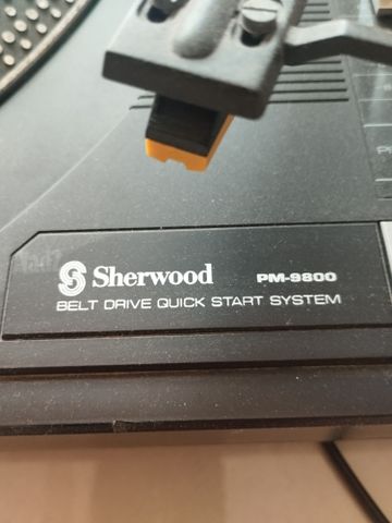 פטיפון שרווד pm 9800