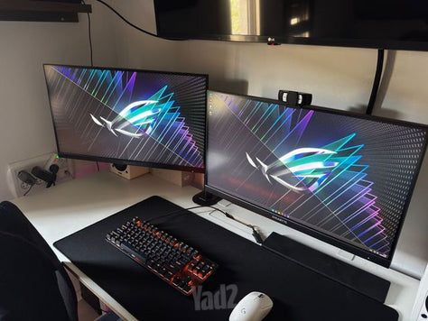 זוג מסכים gigabyte 27 165 hz