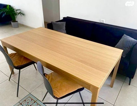 שולחן אוכל גדול איקאה כמו חדש