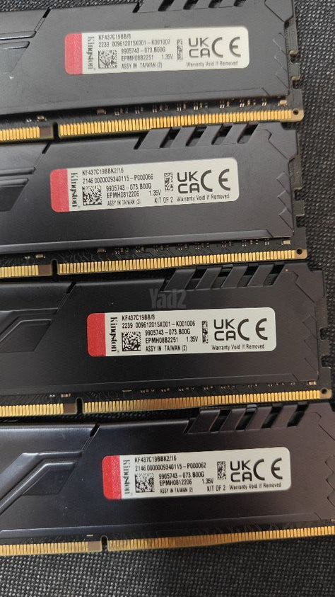 Ram ddr4 8 x2/2