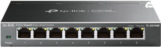 מתג חכם TP-Link 8 Ports