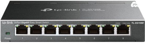 מתג חכם TP-Link 8 Ports