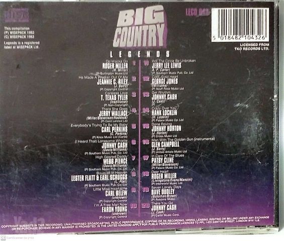 Big Country Legends