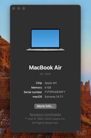 MacBook Air M1 2020 | 8GB RAM