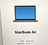 MACBOOK AIR 2020 M1;