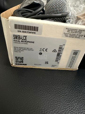 Shure SM58 מקורי