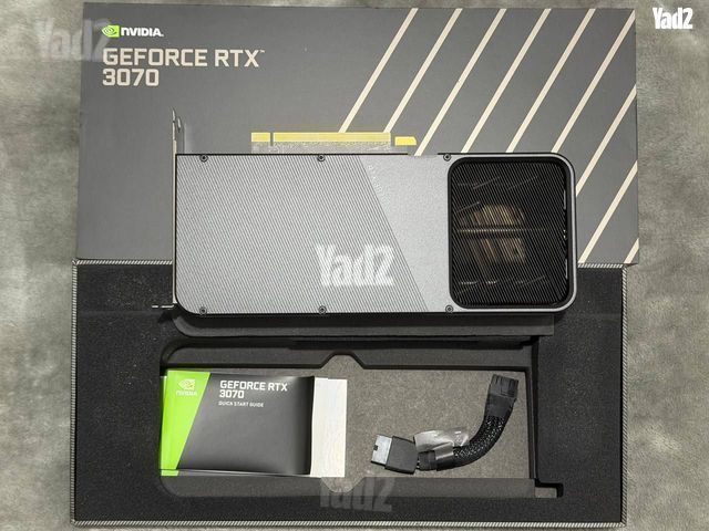 כרטיס מסך NVIDIA 3070 FE כחדש