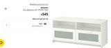 שידת טלוויזיה BRIMNES IKEA