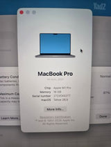 MacBook Pro M1 Pro 10C 16GB