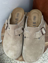 Birckenstock grey boston