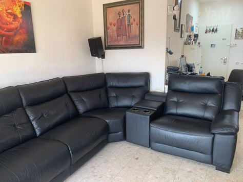 סלון מעור אמיתי