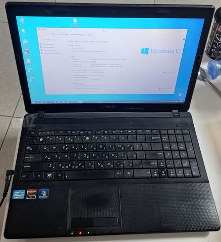 ASUS X54H מעבד i3